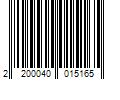 Barcode Image for UPC code 2200040015165