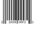 Barcode Image for UPC code 220008045722