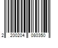 Barcode Image for UPC code 2200204080350