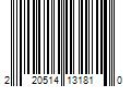 Barcode Image for UPC code 220514131810