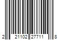 Barcode Image for UPC code 221102277118