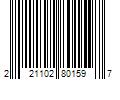 Barcode Image for UPC code 221102801597