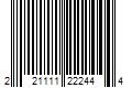 Barcode Image for UPC code 221111222444