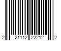 Barcode Image for UPC code 221112222122