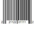 Barcode Image for UPC code 221122011112