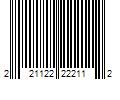 Barcode Image for UPC code 221122222112