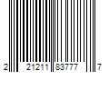 Barcode Image for UPC code 221211837777