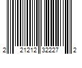 Barcode Image for UPC code 221212322272