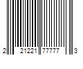 Barcode Image for UPC code 221221777773