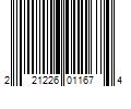 Barcode Image for UPC code 221226011674