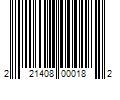 Barcode Image for UPC code 221408000182