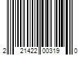 Barcode Image for UPC code 221422003190