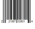 Barcode Image for UPC code 221897026014