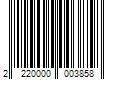 Barcode Image for UPC code 2220000003858