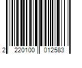 Barcode Image for UPC code 2220100012583