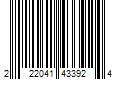 Barcode Image for UPC code 222041433924