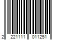 Barcode Image for UPC code 2221111011251