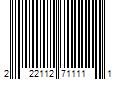 Barcode Image for UPC code 222112711111