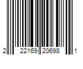 Barcode Image for UPC code 222169206981