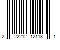 Barcode Image for UPC code 222212121131