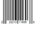 Barcode Image for UPC code 222213116068