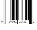 Barcode Image for UPC code 222214758144