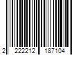 Barcode Image for UPC code 2222212187104