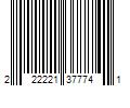 Barcode Image for UPC code 222221377741