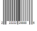 Barcode Image for UPC code 222222288886