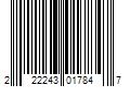 Barcode Image for UPC code 222243017847