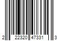 Barcode Image for UPC code 222320473313