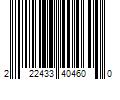 Barcode Image for UPC code 222433404600