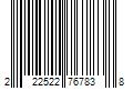 Barcode Image for UPC code 222522767838