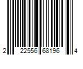 Barcode Image for UPC code 222556681964