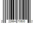 Barcode Image for UPC code 222664705002