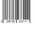 Barcode Image for UPC code 2226726233111