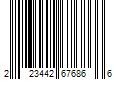 Barcode Image for UPC code 223442676866