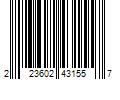 Barcode Image for UPC code 223602431557