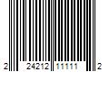 Barcode Image for UPC code 224212111112