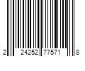 Barcode Image for UPC code 224252775718