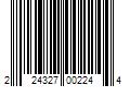 Barcode Image for UPC code 224327002244