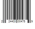 Barcode Image for UPC code 224403004759