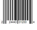 Barcode Image for UPC code 224443012004