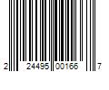 Barcode Image for UPC code 224495001667