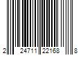 Barcode Image for UPC code 224711221688