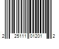 Barcode Image for UPC code 225111012012