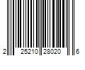 Barcode Image for UPC code 225210280206