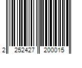 Barcode Image for UPC code 2252427200015