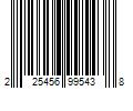 Barcode Image for UPC code 225456995438