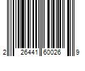 Barcode Image for UPC code 226441600269